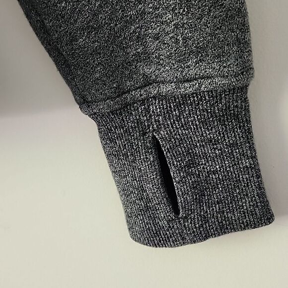 Lululemon Heathered Gray Scuba Full-Zip Hoodie sz 8 - Picture 3 of 9